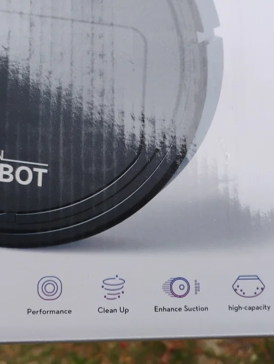 Sweeping Robot Vacuum Cleaner - Black - Picture 2 of 5